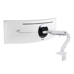 Ergotron Monitor-halterung Hx Mit Hd-gelenk 45-647-216 Weiß Für 1 Monitor, Tischklemme, Tischbohrung (0698833085792)