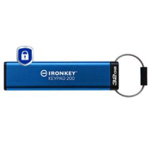 STICK USB-Stick 32GB Kingston IronKey Keypad 200 retail IKKP200/32GB