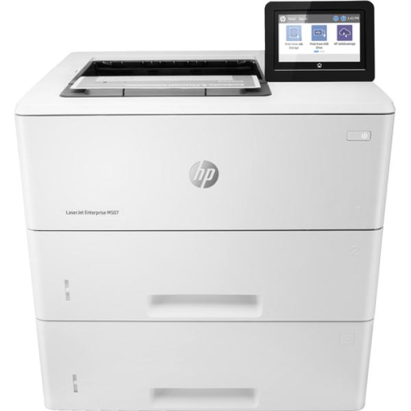 L HP LaserJet Enterprise M507x A4 43 S./Min. LAN WiFi WiFi Direct Duplex 1PV88A#B19