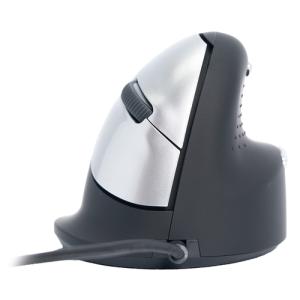 Ergonomische Maus HE Groß (Handlänge ? 185mm) Rechtshänder kabelgebunden schwarz R-GO RGOHELA (8719274490463)