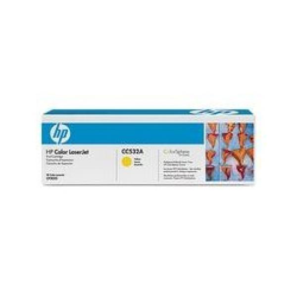 Toner 304A für Color LaserJet CP2025, gelb hp CC532A (0883585301515)