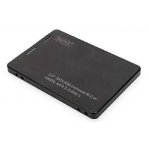 2, 5' SATA Festplattenadapter M.2 oder mSATA DIGITUS DA-71118 (4016032457688)
