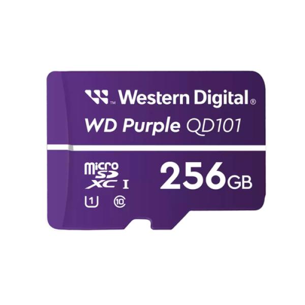 Western Digital Speicherkarte Purple Sc Qd101 Microsdxc 256 Gb WDD256G1P0C (0718037874951)