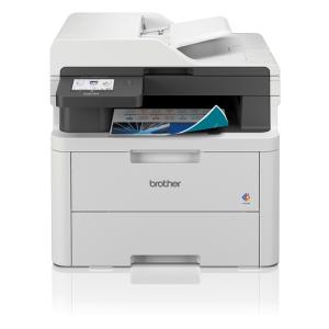 Brother Dcp-l3555cdw 3 In 1 Farblaser-multifunktionsdrucker Grau DCPL3555CDWRE1 (4977766832137)