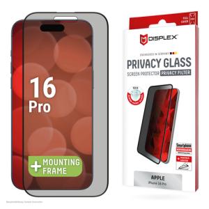 DISPLEX Privacy Glass FC iPhone 16 Pro 01999 (4028778123727)