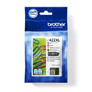 Tinte LC422XL für  MFC-J5340DW, Multipack brother LC422XLVAL (4977766816892)