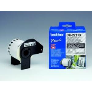 DK22113 BROTHER PT QL550 ETIKETTEN KLAR 15,24mx62mm