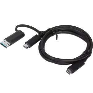 Hybrid USB-C auf USB-A Kabel Lenovo 4X90U90618 (0193386287346)