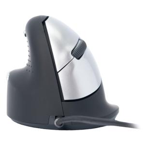 Ergonomische Maus HE Groß (Handlänge ? 185mm) Linkshänder kabelgebunden schwarz R-GO RGOHELELA (8719274491347)