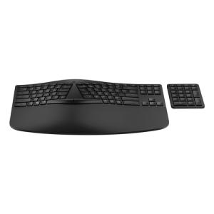 Hp 965 Ergonomische Tastatur Kabellos Schwarz 7E756AA#ABD (0197192177761)