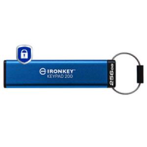STICK USB-Stick 256GB Kingston IronKey Keypad 200 retail IKKP200/256GB