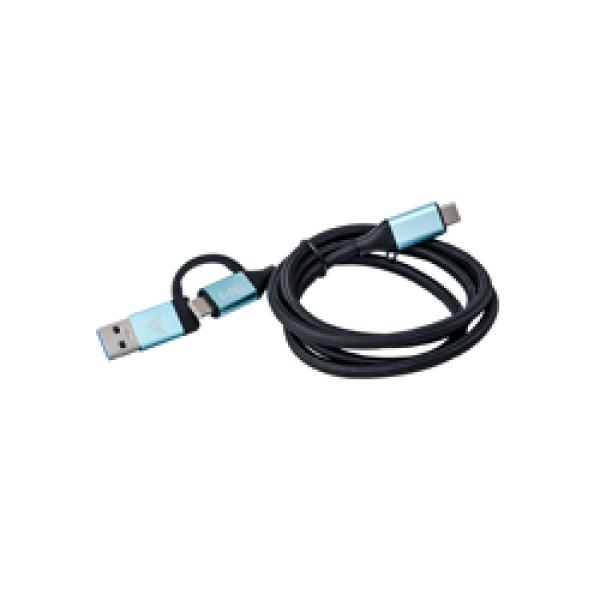 D I-TEC USB-C CABLE TO USB-C/A C31USBCACBL