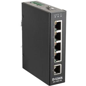D-Link DIS-100E-5W 5-Port Fast Ethernet Industrie Switch