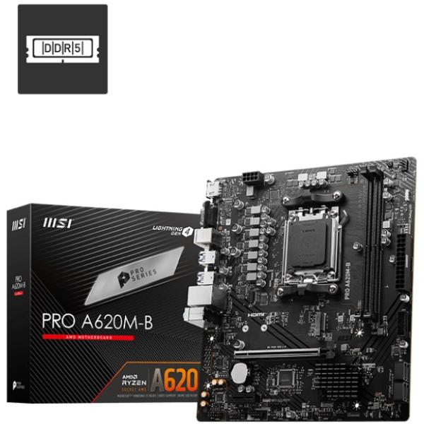 AM5 MSI A620M-B Pro mATX 7E28-017R