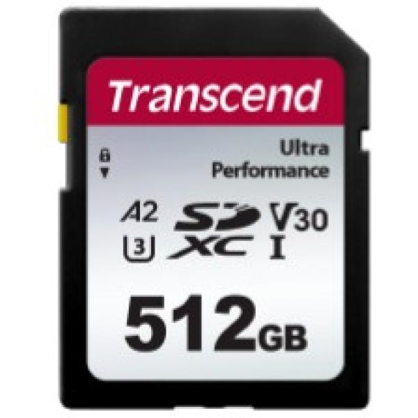 CARD Card 512GB Transcend SDXC SDC340S 160/90 MB/s TS512GSDC340S