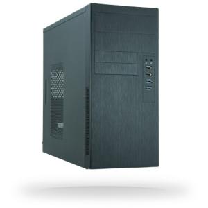 Mini 350W Chieftec Elox Serie HO-11B-350GPB mit 350W Netzteil