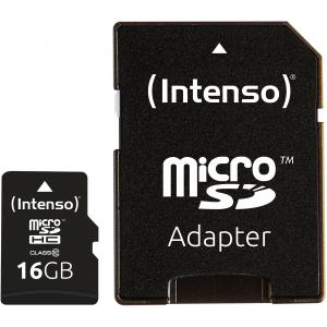CARD Dig Z TF SDHC Intenso 16GB inkl.Adapter 3413470