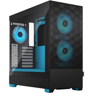 Tower Fractal Design Pop Air RGB Cyan Core TG Clear Tint FD-C-POR1A-02