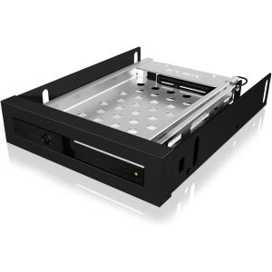 Wechselrahmen. 1xSATA 2.5" zu 1xSATA Host. trägerlos. für 3.5" Schacht ICY BOX IB-2217StS