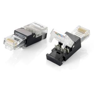 Equip Steckverbinder RJ45 Cat5e 2Stk ungeschirmt werkz Polybeutel 121163