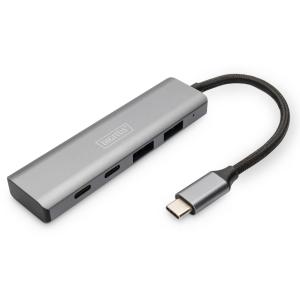 Digitus HUB 4-Port USB-C > 2x USB-A + 2x USB-C Gen2 DA-70245