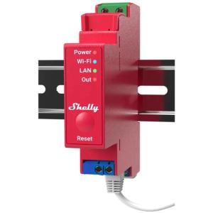 Shelly Relais "Pro 1PM" WLAN LAN Max. 16A 1 Kanal 1 Phase BT Messfunktion DIN-Rail SHELLY_PRO_1PM