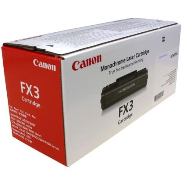 Toner für Fax L300/ L250/ L260i/ L200, schwarz Canon FX-3 (4960999830353)