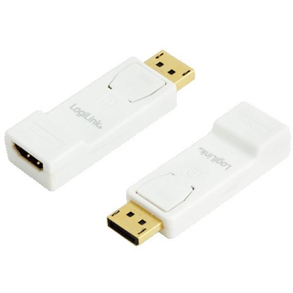Logilink DisplayPort to HDMI Adapter m. Verriegelung CV0057