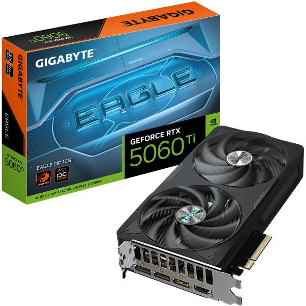 GIGABYTE GeForce RTX 5060 Ti EAGLE OC 16GB GV-N506TEAGLE OC-16GD