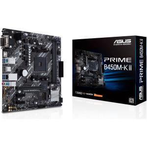 MB ASUS PRIME B450M-K II (AMD.AM4.DDR4.mATX) 90MB1600-M0EAY0