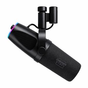 CHERRY XTRFY MIK NGALE X USB-C + XLR Mikrofon schwarz CX-NGALE-X-RGB-BLACK