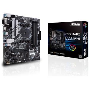 ASUS PRIME B550M-A AM4 B550/HDMI-DVI-VGA/M.2/µATX 90MB14I0-M0EAY0