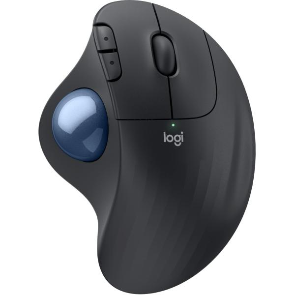 Logitech ERGO M575S Wireless Trackball - Graphite + Blue Ball 910-007029