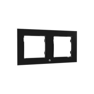 Shelly Accessories "Wall Frame 2" Wandtaster Rahmen 2-fach Schwarz Shelly_WF_2_s