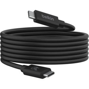Belkin USB4 Kabel, USB-C/USB-C, 240W, 20 Gbit/s, 2m INZ004BT2MBK