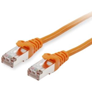 Equip Patchkabel Cat6 S/FTP 2xRJ45 5.00m orange LSZH Polybeutel 605574