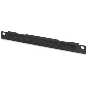 DIGITUS 254mm (10") 0.5HE Kabelzuführung schwarz DN-10-ORG-1-2U-B