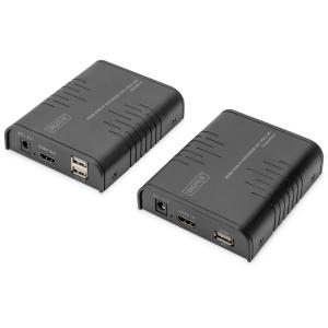 DIGITUS HDMI KVM IP Extender Set. Full HD. 1080p/60Hz DS-55529