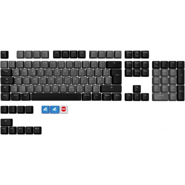 Sharkoon SKILLER SAC20 (schwarz. 115 Stck. ISO-Layout (DE)) 4044951037438