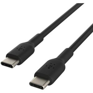 Belkin USB-C/USB-C Kabel PVC, 1m, schwarz CAB003bt1MBK
