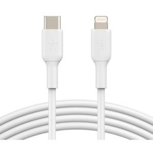 Belkin ltn/USB-C Kabel PVC, mfi , 1m, weiß CAA003bt1MWH