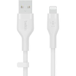Belkin Flex ltn/USB-A, Apple zert., 2m, weiß CAA008BT2MWH