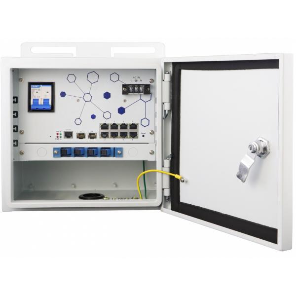 Switch 10x GE OSW-1061. 8x Outputs 802.3at/af PoE