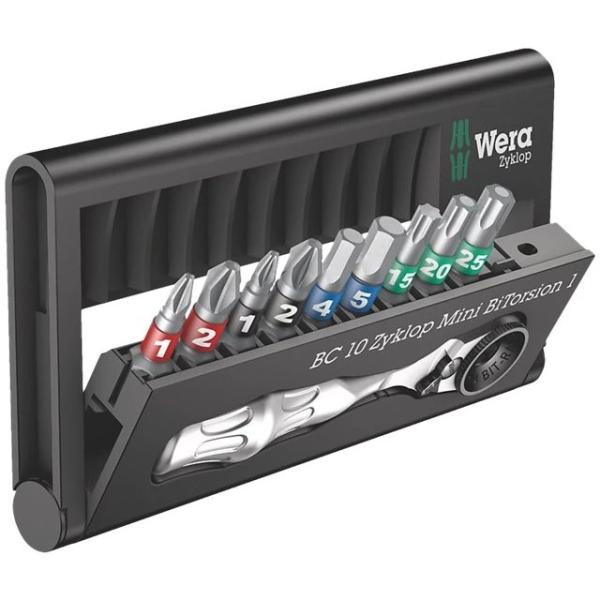 Wera Bit-Check 10 Zyklop Mini BiTorsion 1 5057418001