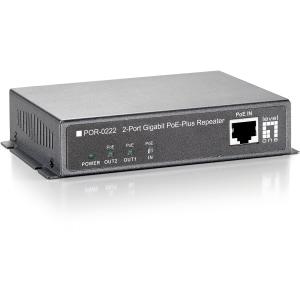 2x GE PoE-Repeater POR-0222 PoE