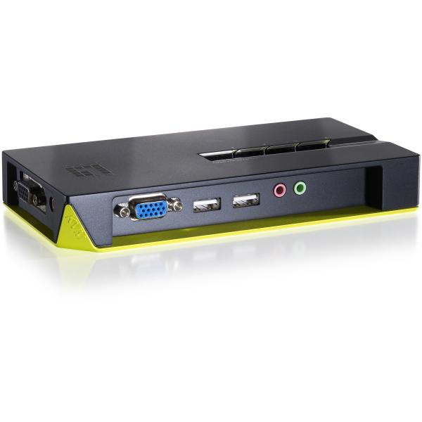 KVM Switch 4-Fach | VGA + 2xUSB + Audio LevelOne KVM-0421