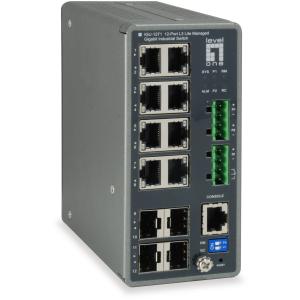 Switch 8x GE IGU-1271 4xGSFP 8xPoE