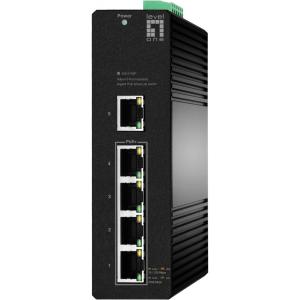 Switch 5x GE IGS-2105P 4xPoE Outputs schwarz