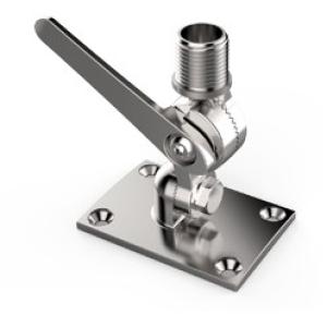 Poynting Antennas Zubehör Befestigung Marine A-BRKT-039 Kippbare Flat Mount Halterung für OMNI-0291