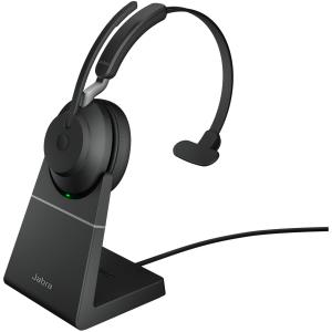 Jabra Evolve2 65 Mono UC + Ladestation + Link 380a, schwarz 26599-889-989